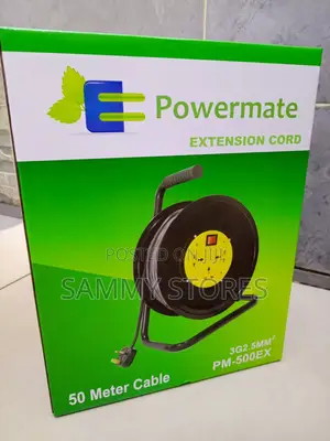 Powermate PM-500EX 50M Cable Reel Extension Lead