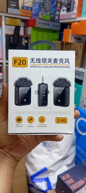 Crystal Clear Audio: Anywhere, Anytime F20 Wireless Mics