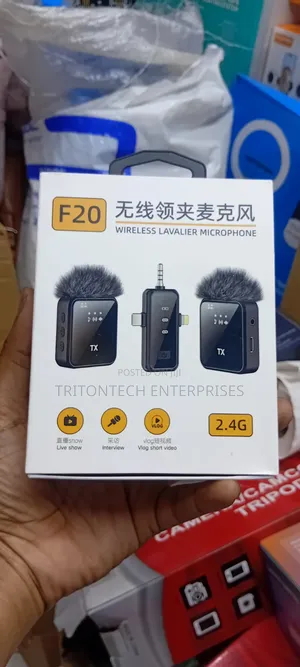 Cut the Cord, Keep the Quality. F20 (Noise Conciliation Mics)