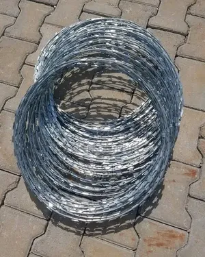Silver Barbed Razor Wire Kenya | Strong Security Fencing