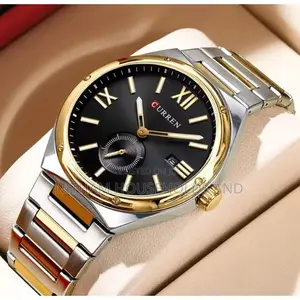 Curren 8471 Two Tone Analog Watch for Men