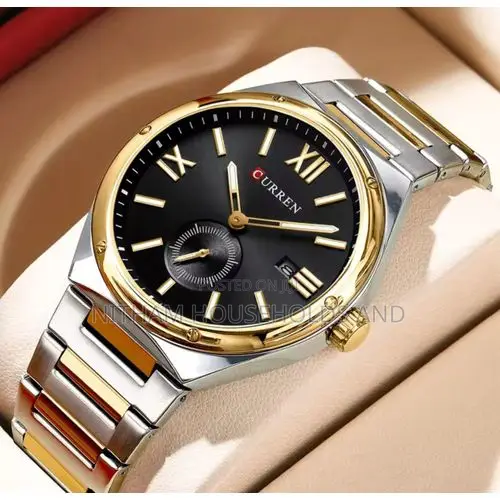 Curren 8471 Two Tone Analog Watch for Men