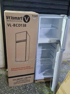 Volsmart 138L Double Door Fridge