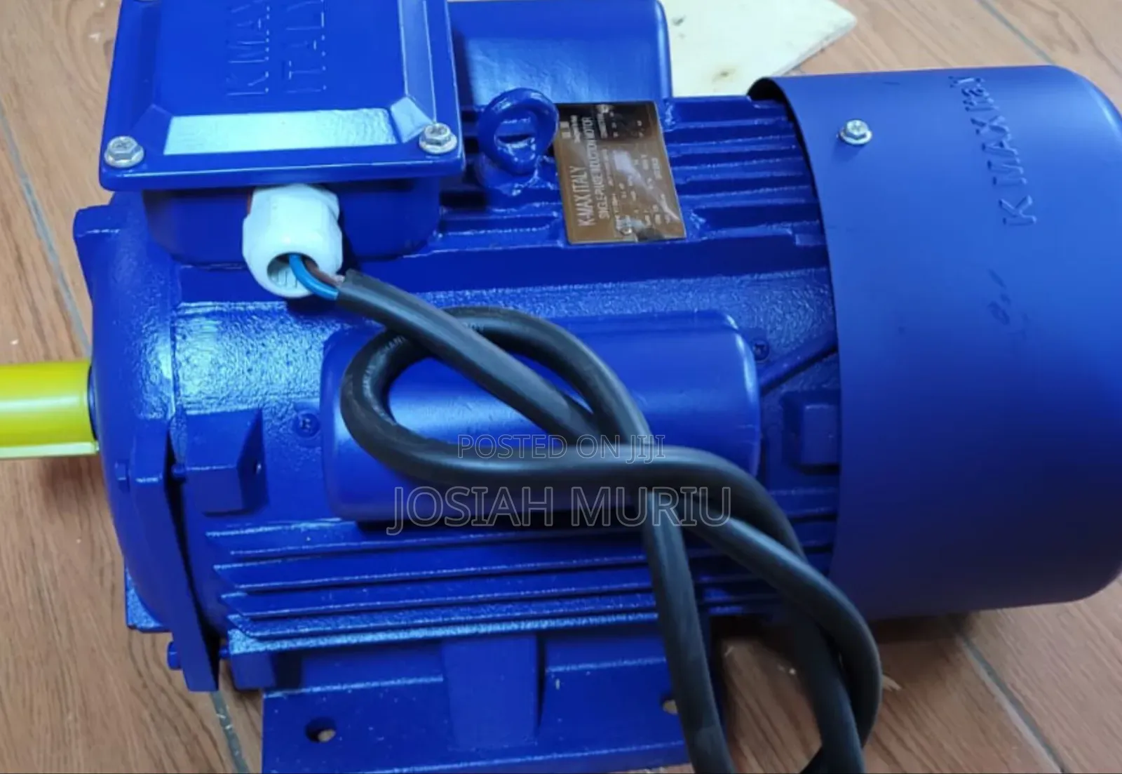 K-Max 5.5HP Single-Phase Induction Motor – Low Speed