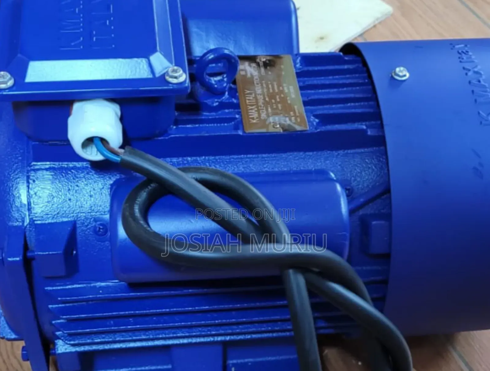 K-Max 5.5HP Single-Phase Induction Motor – Low Speed