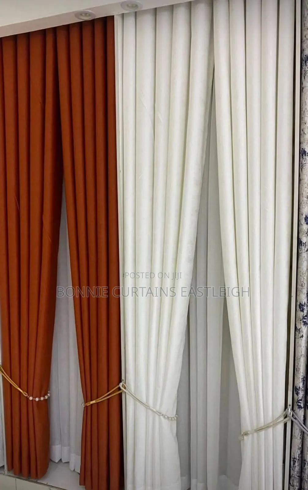 Burnt Orange Curtains and Sheers for Bedrooms