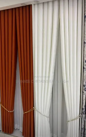 Burnt Orange Curtains and Sheers for Bedrooms
