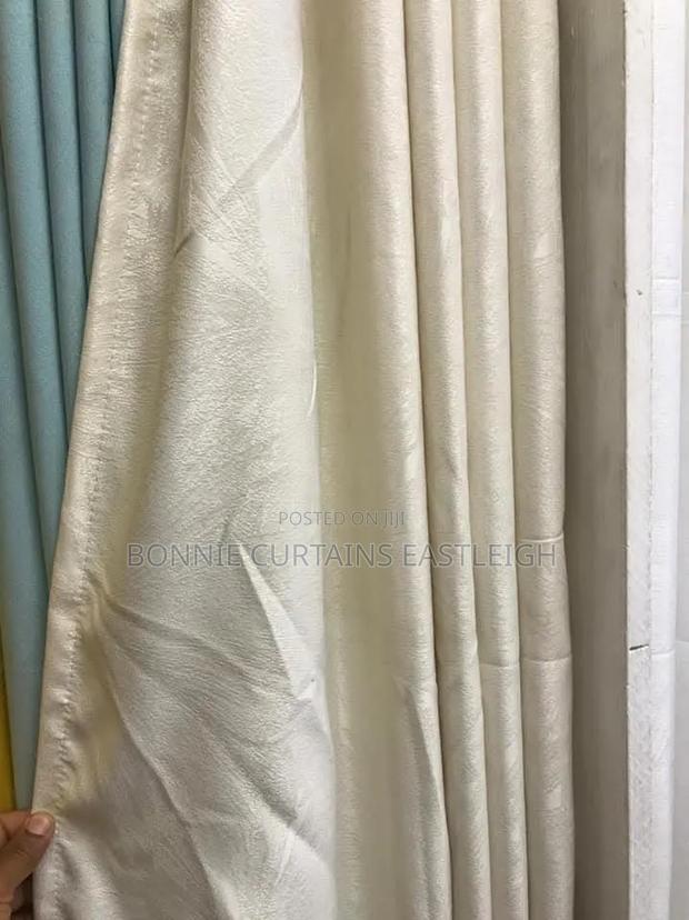 Off White Curtains and Sheers With Rings - thumbnail 3
