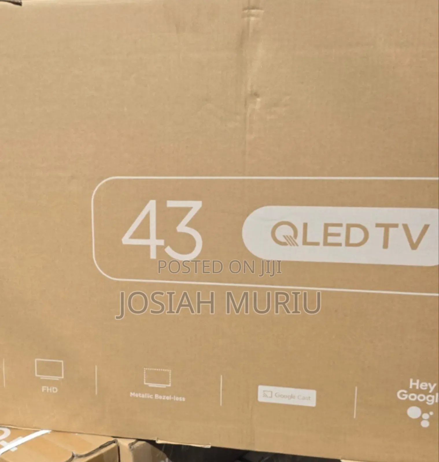 TCL 43 Inch QLED Google Smart TV Modern Design and Smart Features