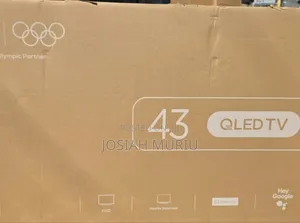 TCL 43 Inch QLED Google Smart TV Modern Design and Smart Features