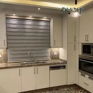 A Modern Touch for Classic Interior House Kitchen Blinds