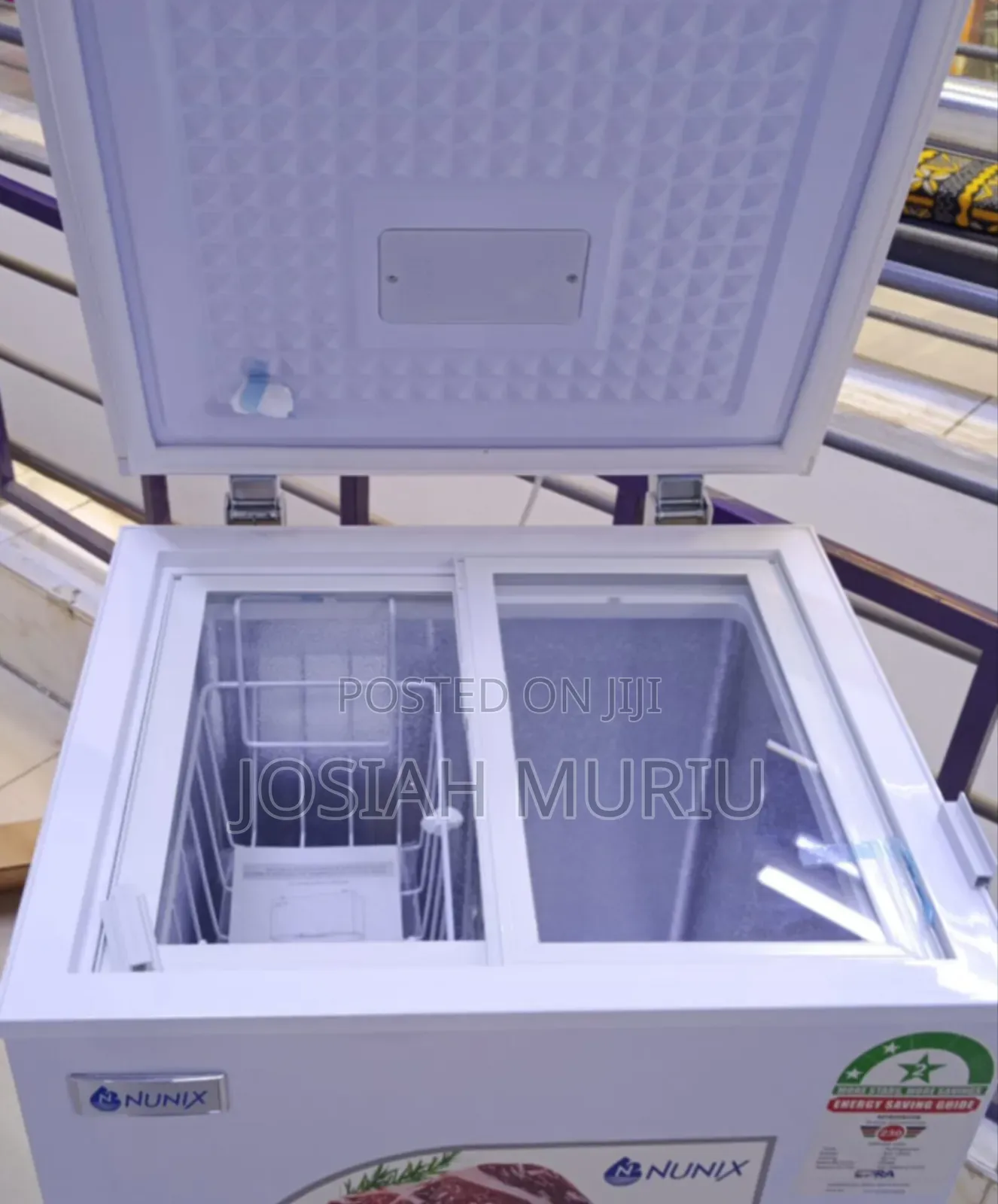 100lNUNIX Chest Freezer – Energy Saving Fast Freezing