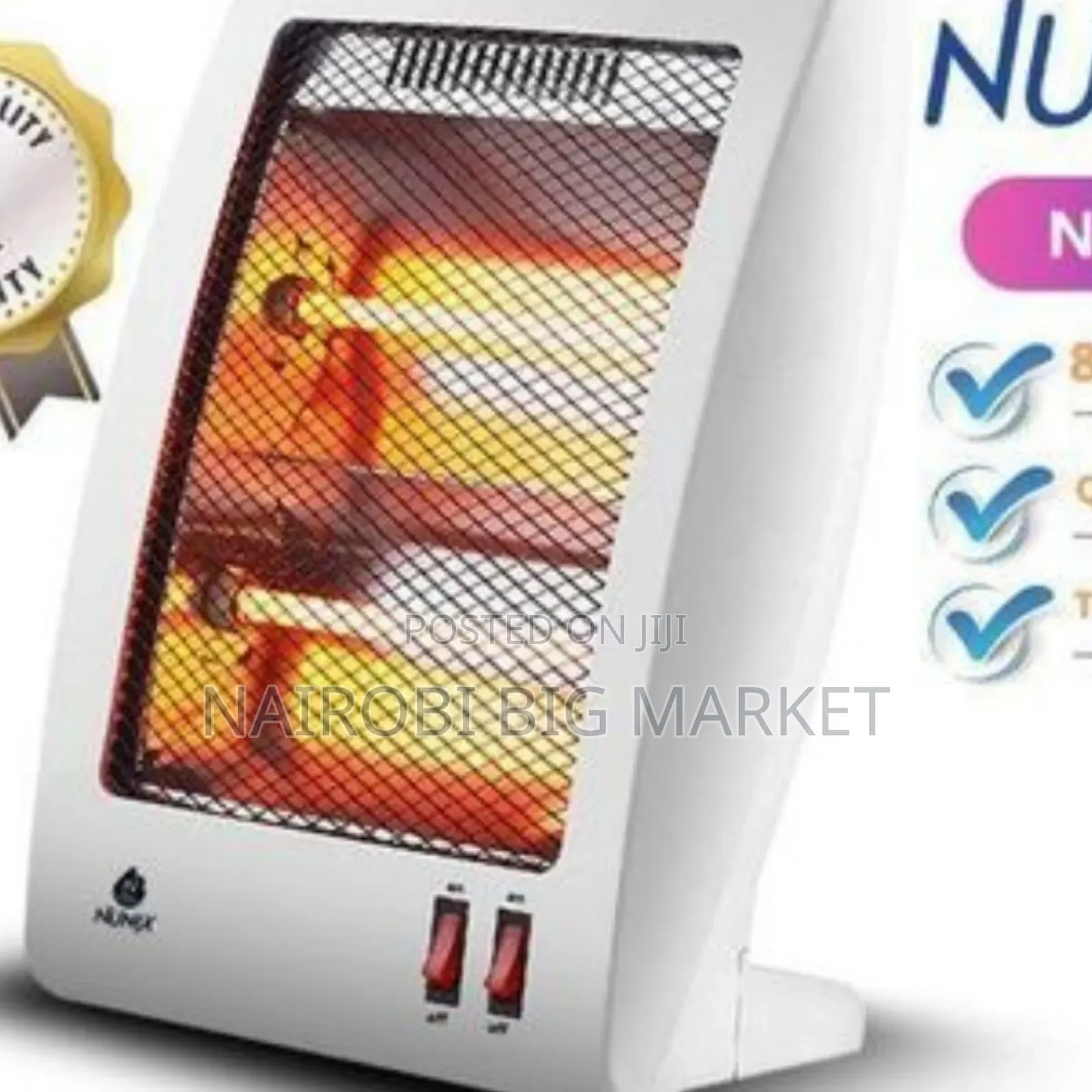 Nunix Quartz Portable Electromate Room Heater