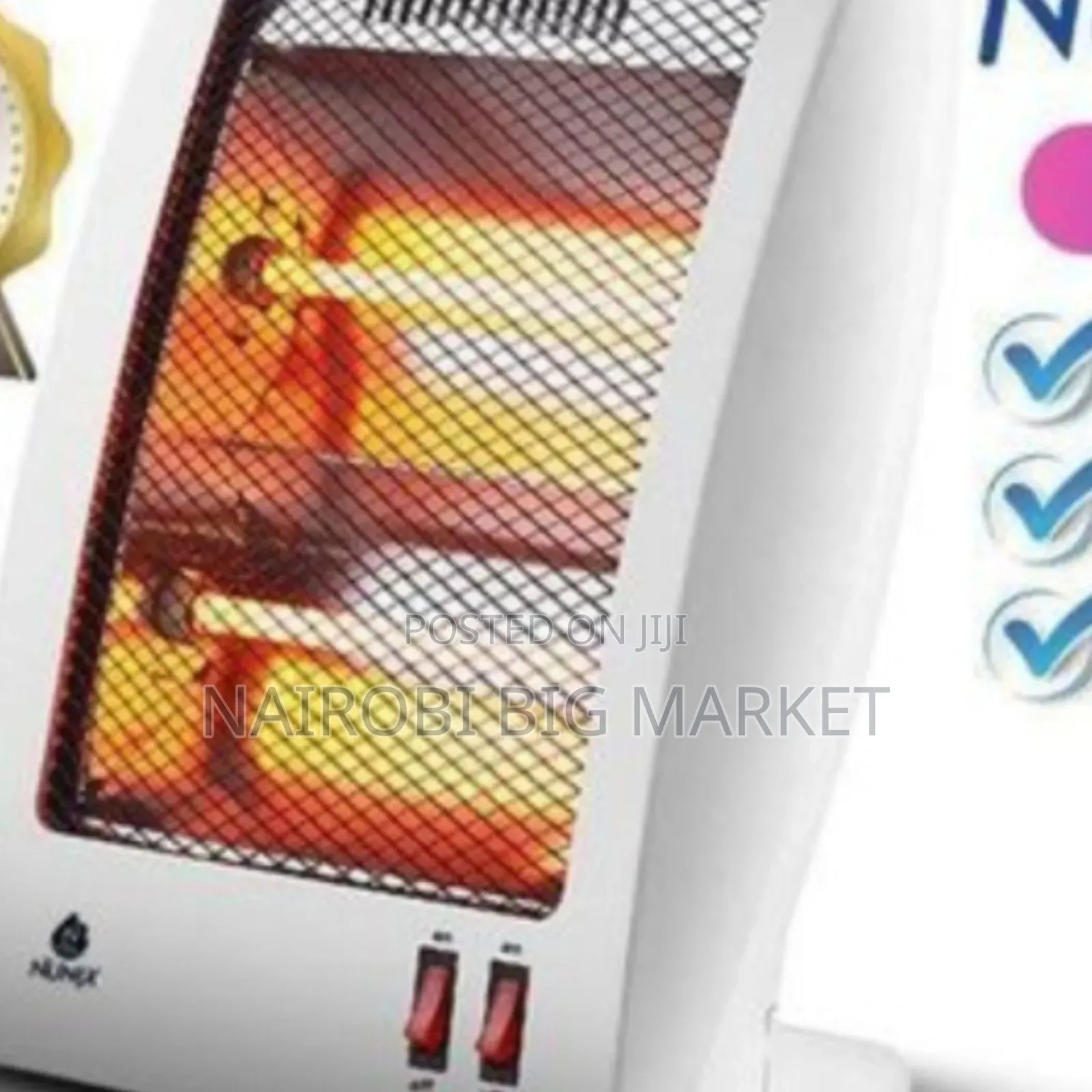 Nunix Quartz Portable Electromate Room Heater