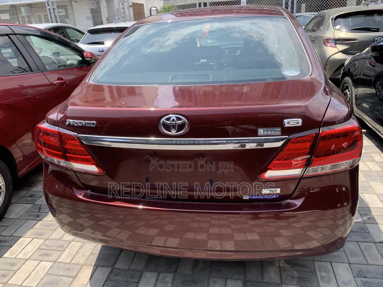 Toyota Premio 1.5 FWD 2019 Red