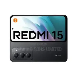 New Xiaomi Redmi 15 128 GB Black