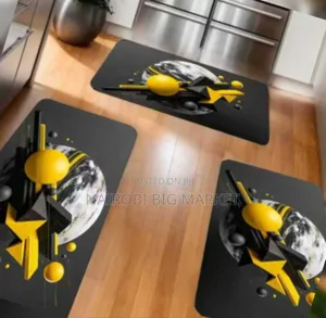 3 PCS Unblinded Rubber Kitchen Mats