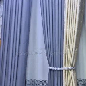 White Plain Sheer With Rings