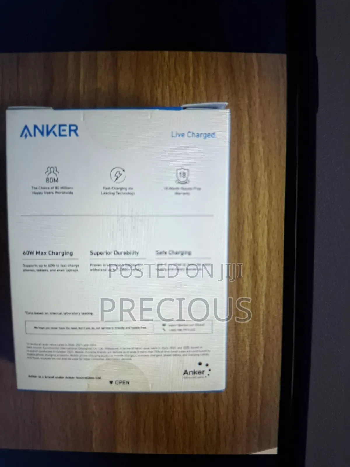 Anker 322 USB-C to USB-C Cable (3ft Braided) Black