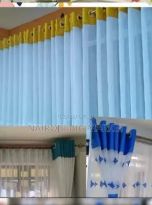 Kitchen Curtains 3 MTRS Wide Curtain 2.5 Shelves