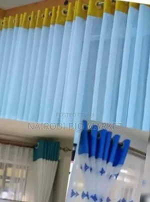 Kitchen Curtains 3 MTRS Wide Curtain 2.5 Shelves