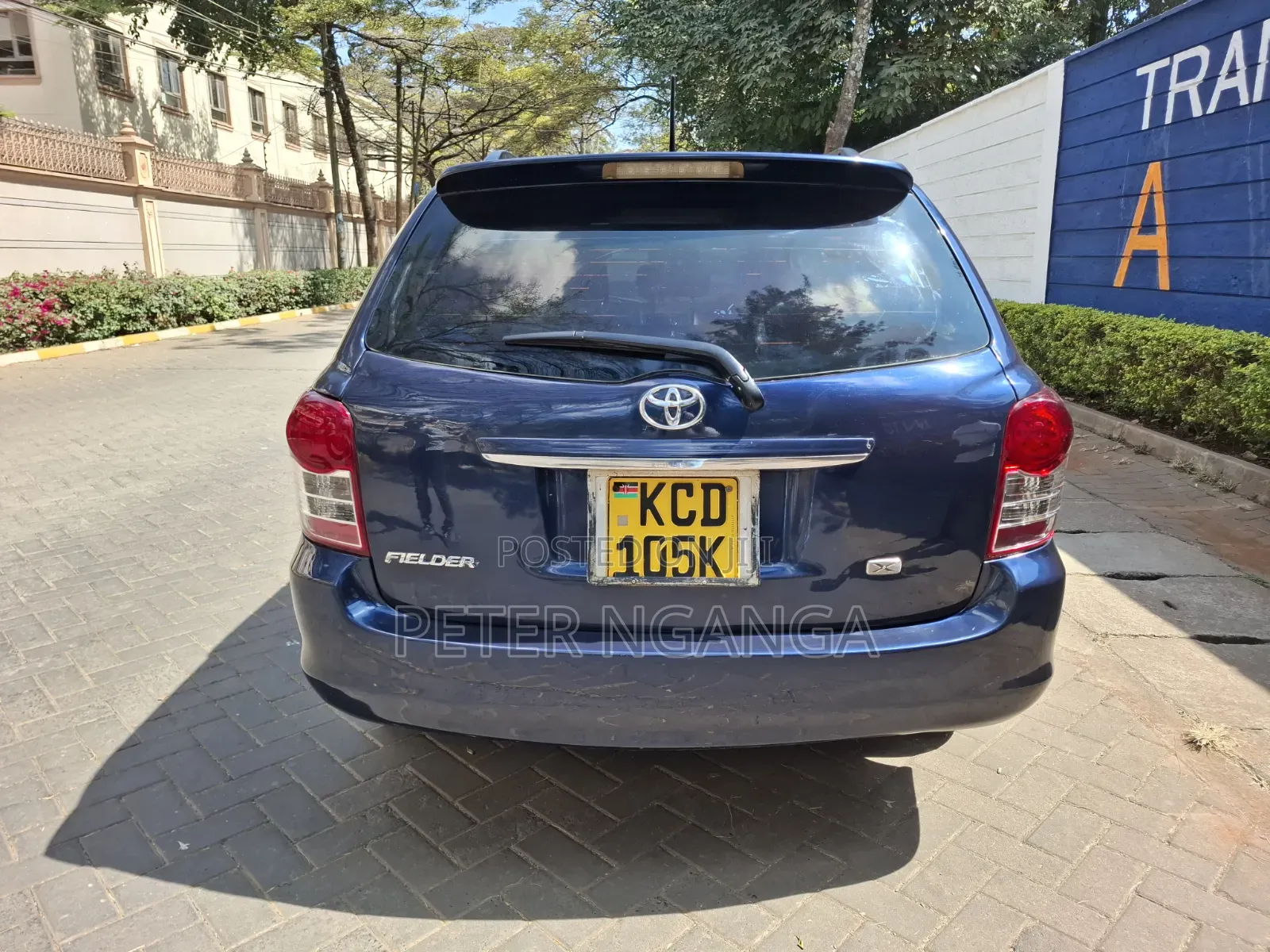 Toyota Corolla Fielder 2009 Blue