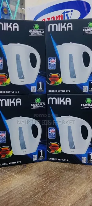 Mika Kettle 1.7l Cream White