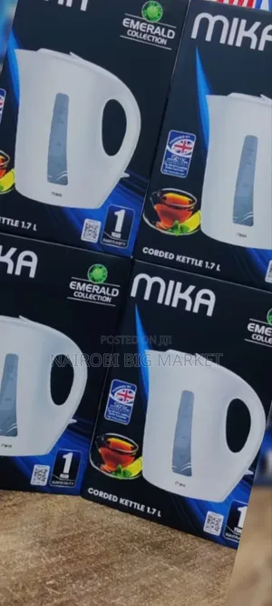 Mika Kettle 1.7l Cream White