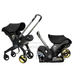 Doona Max 2 in 1 Baby Car Seat Travel Stroller Nitro Black