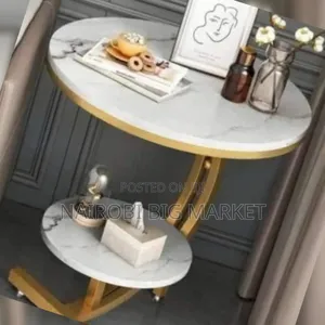 Console Bedside Cabinet Double Layer