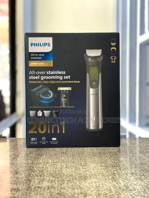 Philips Multigroom,20-Piece All-in-One Trimmer Set With Storage Pouch,