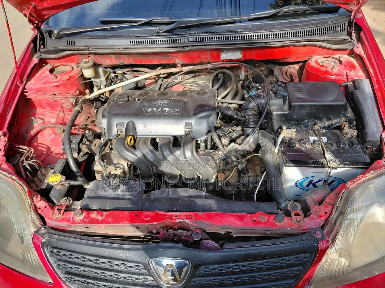 Toyota Corolla RunX 2001 Red
