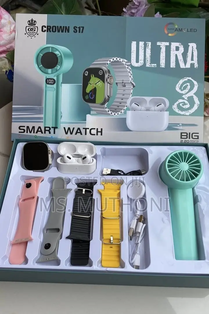 Ladies Multi-Accessory Smart Watch Gift Set