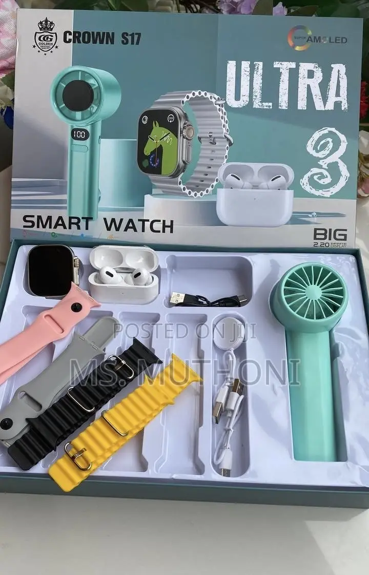 Ladies Multi-Accessory Smart Watch Gift Set