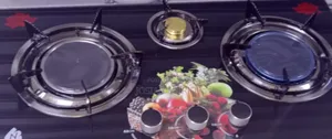 3-Burner Glass Top Gas Cooker