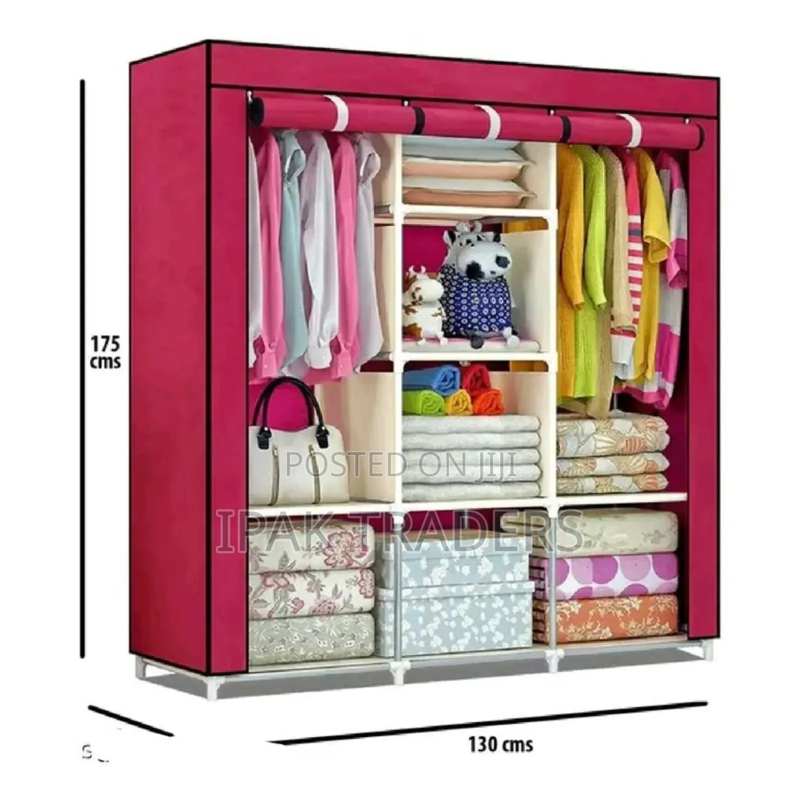 *Metallic Wardrobe* Color Grey, Maroon, Blue