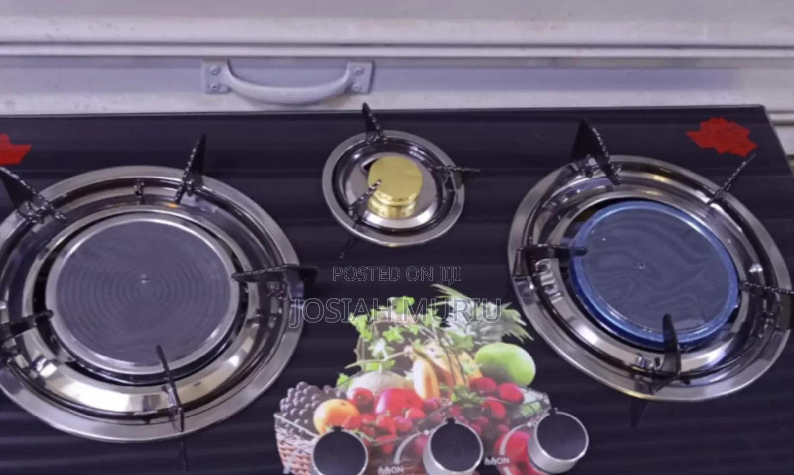 Glass 3-Burner Gas Stove
Modern