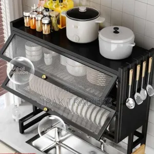 Double Layer Over the Sink With Glass Acrylic Cover 85CM
