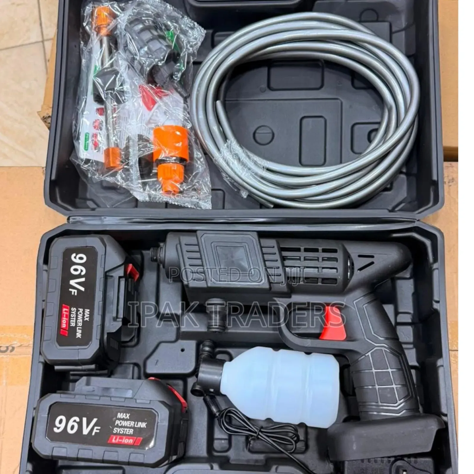 *Wireless Car Wash Spray Gun Machine With 2 Portable Lithium Battery
