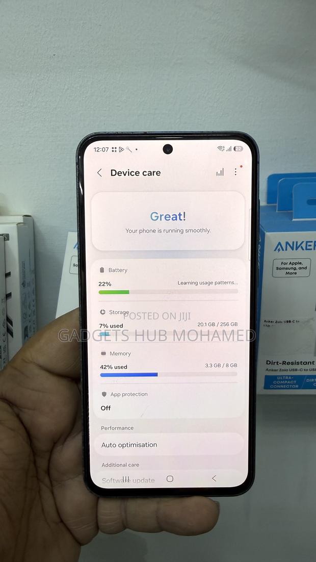 Samsung Galaxy A55 256 GB Black - thumbnail 2