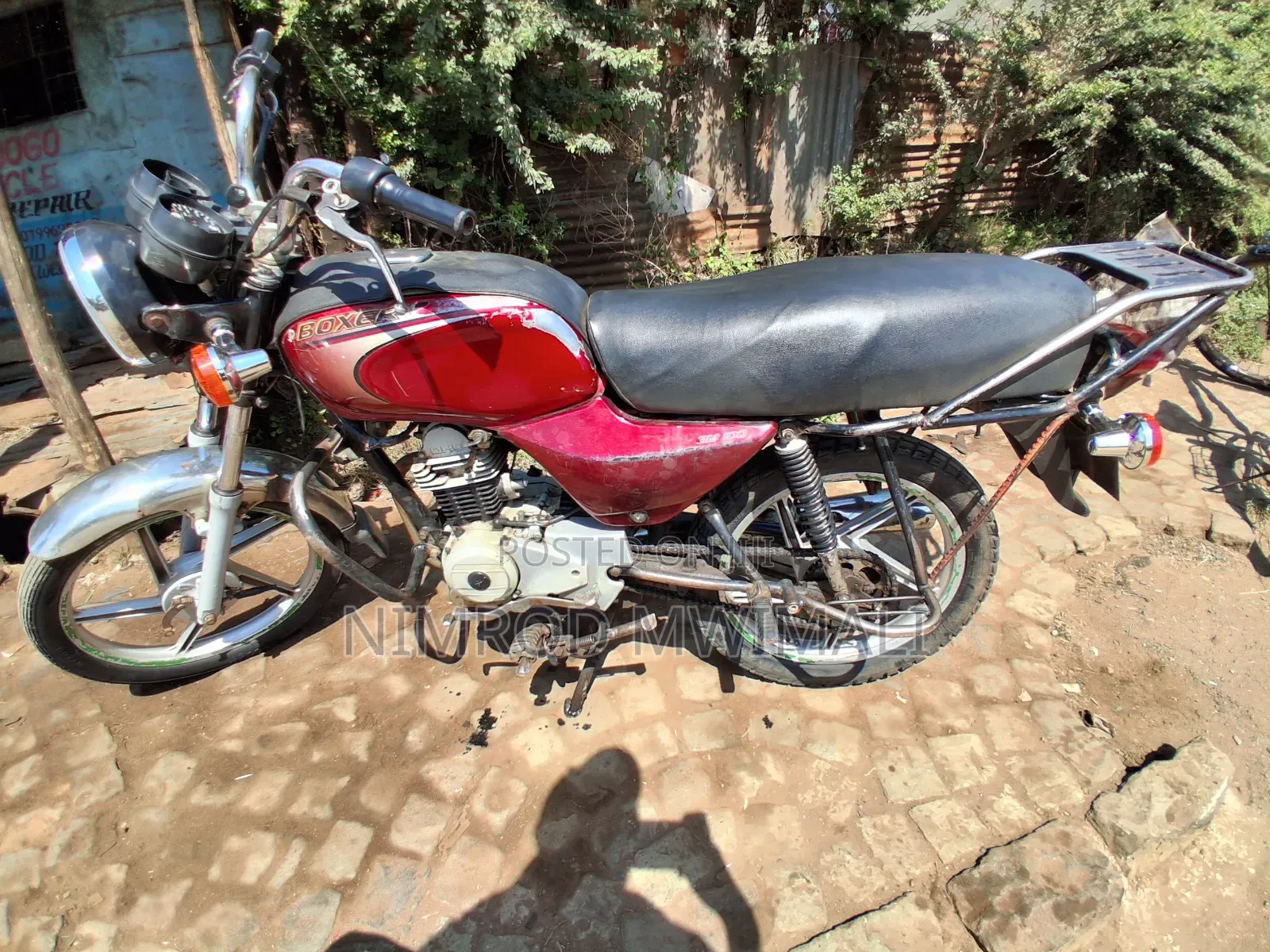 Bajaj Boxer 100 2019 Red
