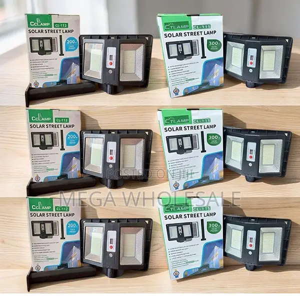 Best Prices Energy Saving 200W 300W Watts 500W Solar Street Lights