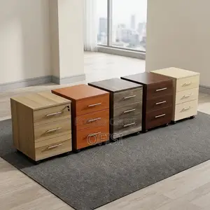 Office Cabinet; Filing Cabinet With Storage and Wheels