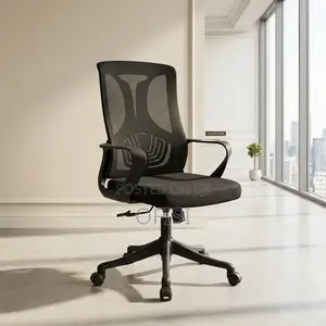 Office Chair; Mid Back Mesh Adjustable Chair