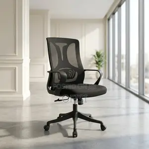 Office Chair; Mid Back Mesh Adjustable Chair