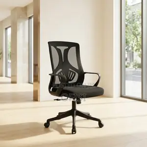 Office Chair; Mid Back Mesh Adjustable Chair