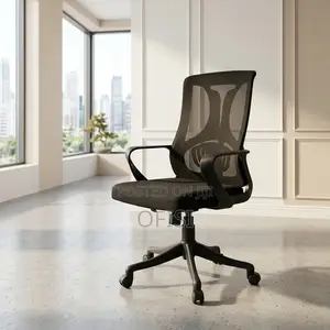 Office Chair; Mid Back Mesh Adjustable Chair