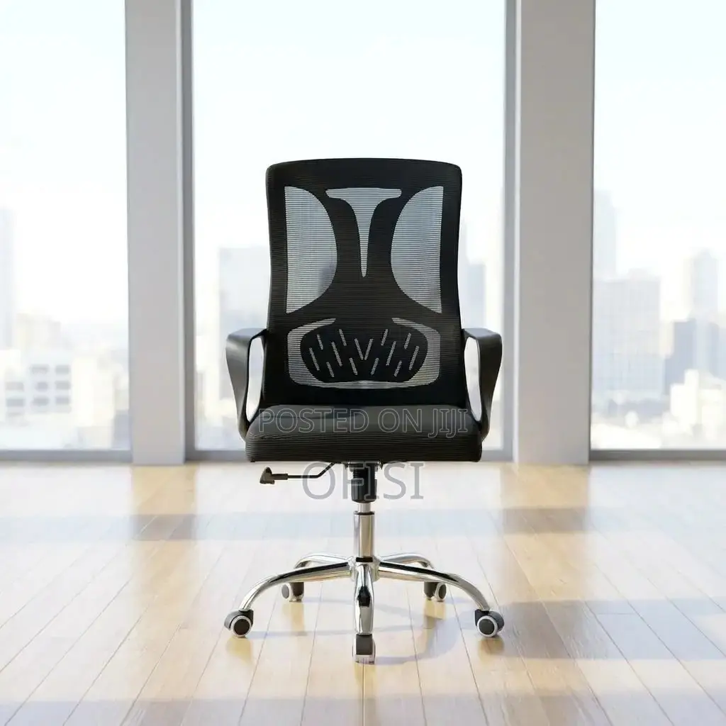 Office Chair; Mid Back Mesh Adjustable Chair