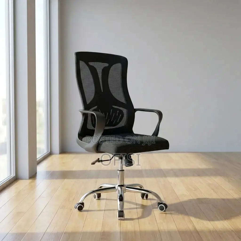 Office Chair; Mid Back Mesh Adjustable Chair
