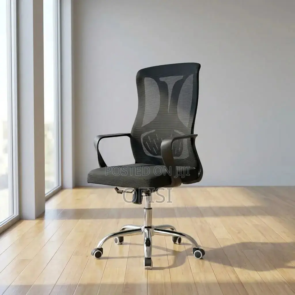 Office Chair; Mid Back Mesh Adjustable Chair